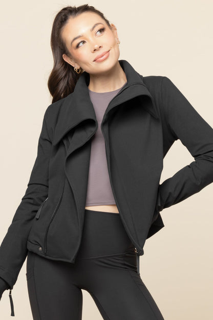 Heart Racer Moto Jacket - Black
