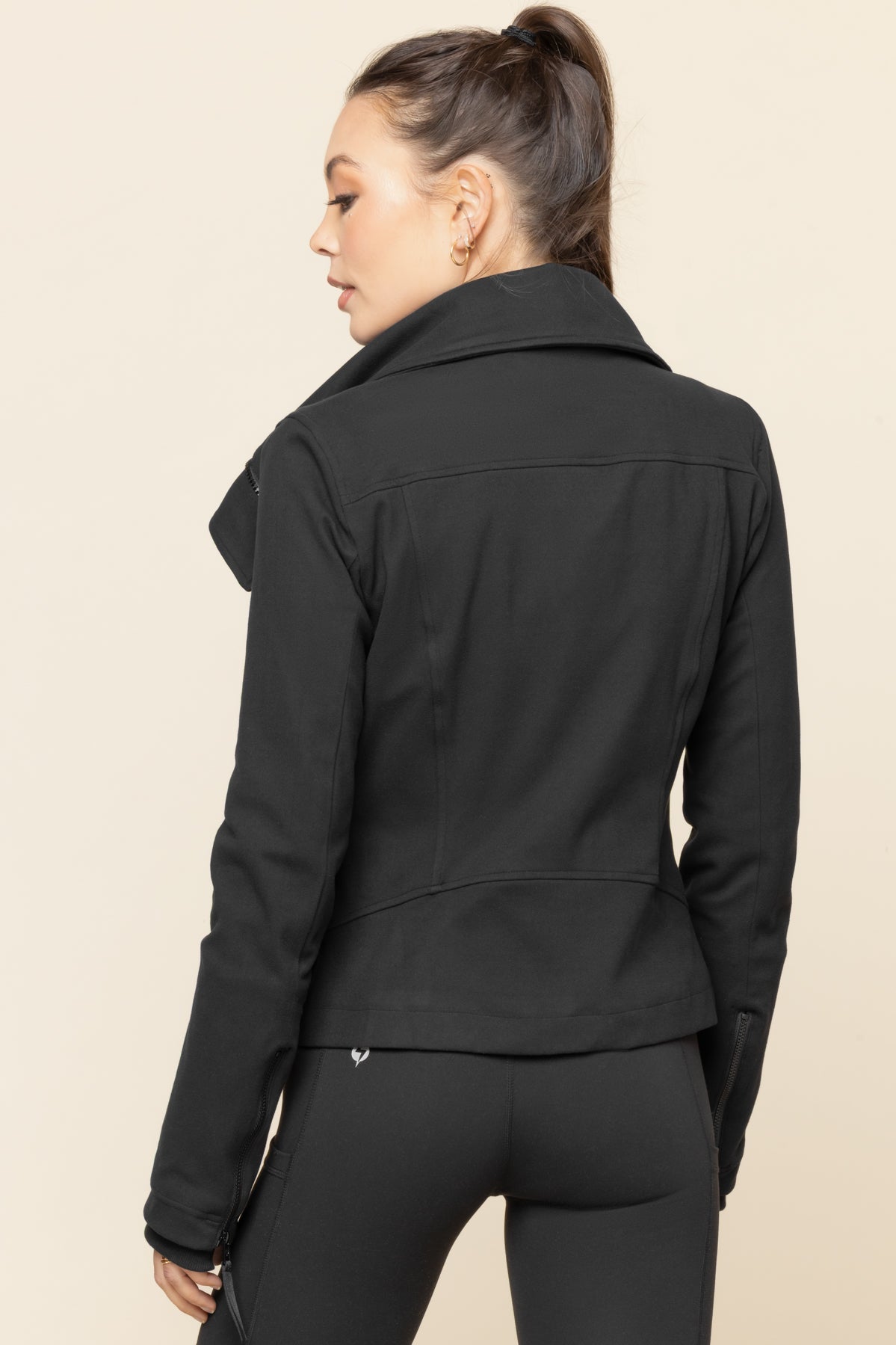 Heart Racer Moto Jacket - Black