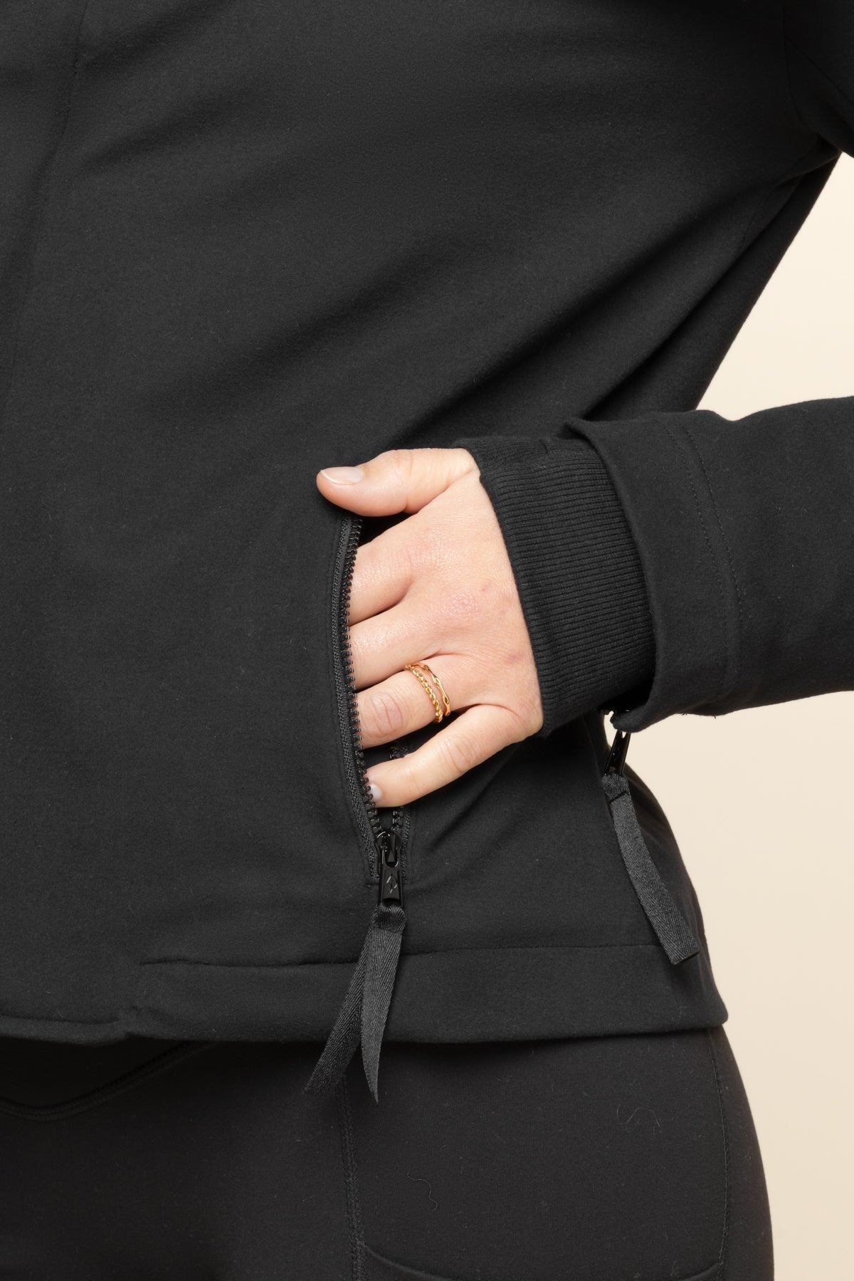Heart Racer Moto Jacket - Black