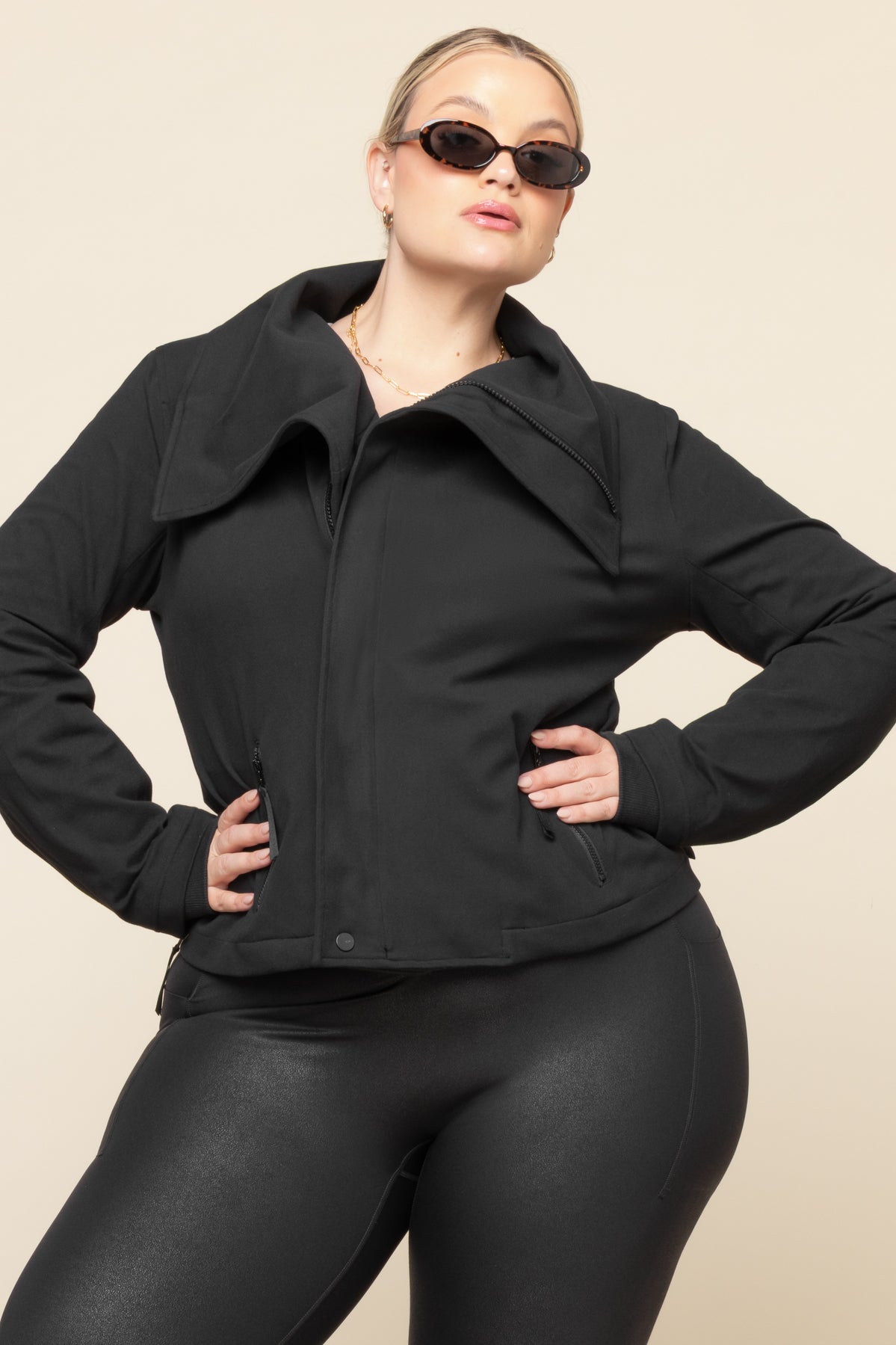 Heart Racer Moto Jacket - Black