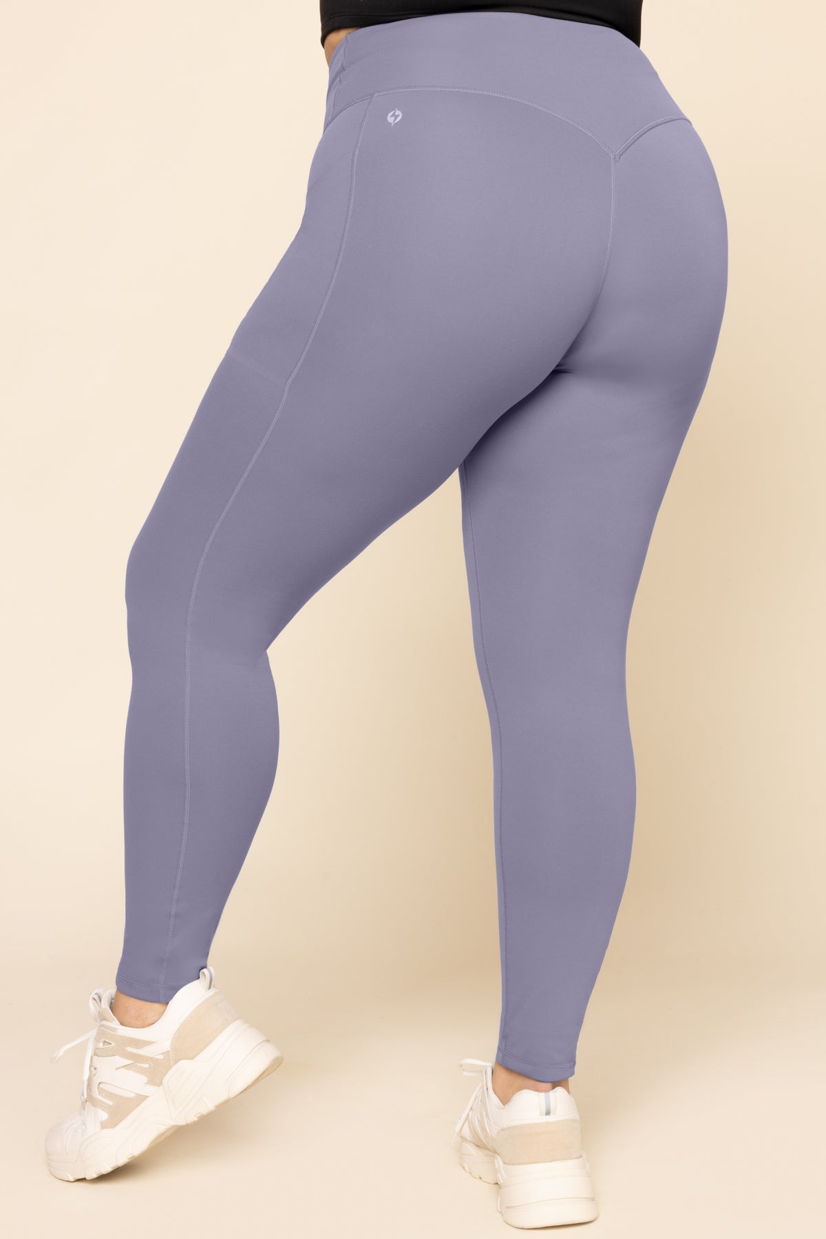 Crisscross Hourglass® Legging with Pockets - Blue Mist