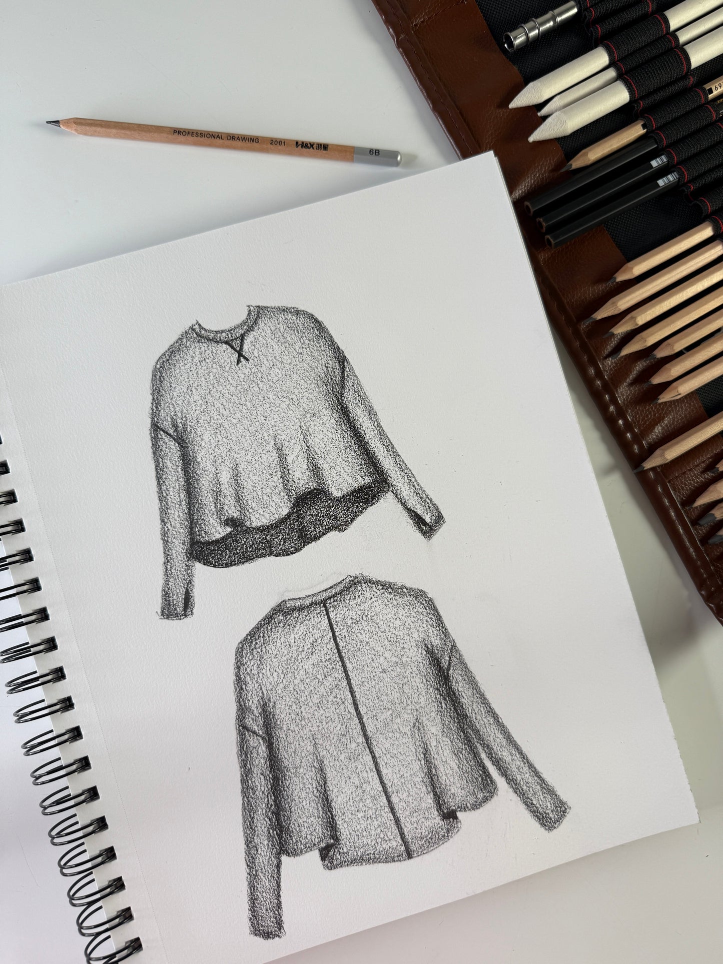 The Perfect Long Sleeve Top - Heather Grey
