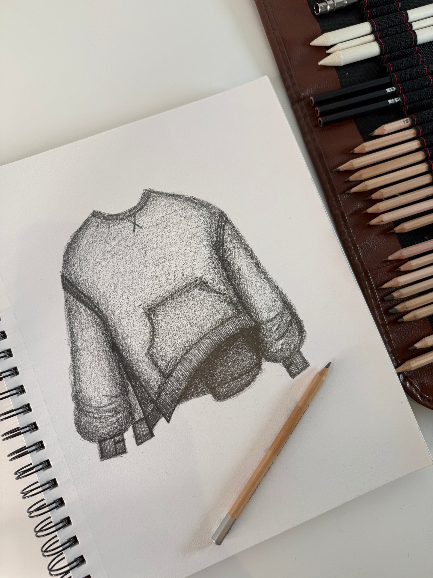 Boxy Crewneck - Vintage Plum