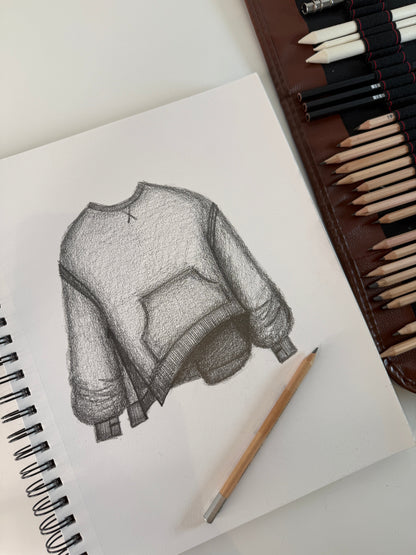 Boxy Crewneck - Vintage Teal