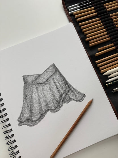 Crisscross Hourglass® Juliet Ballet Skort - Blue Haze
