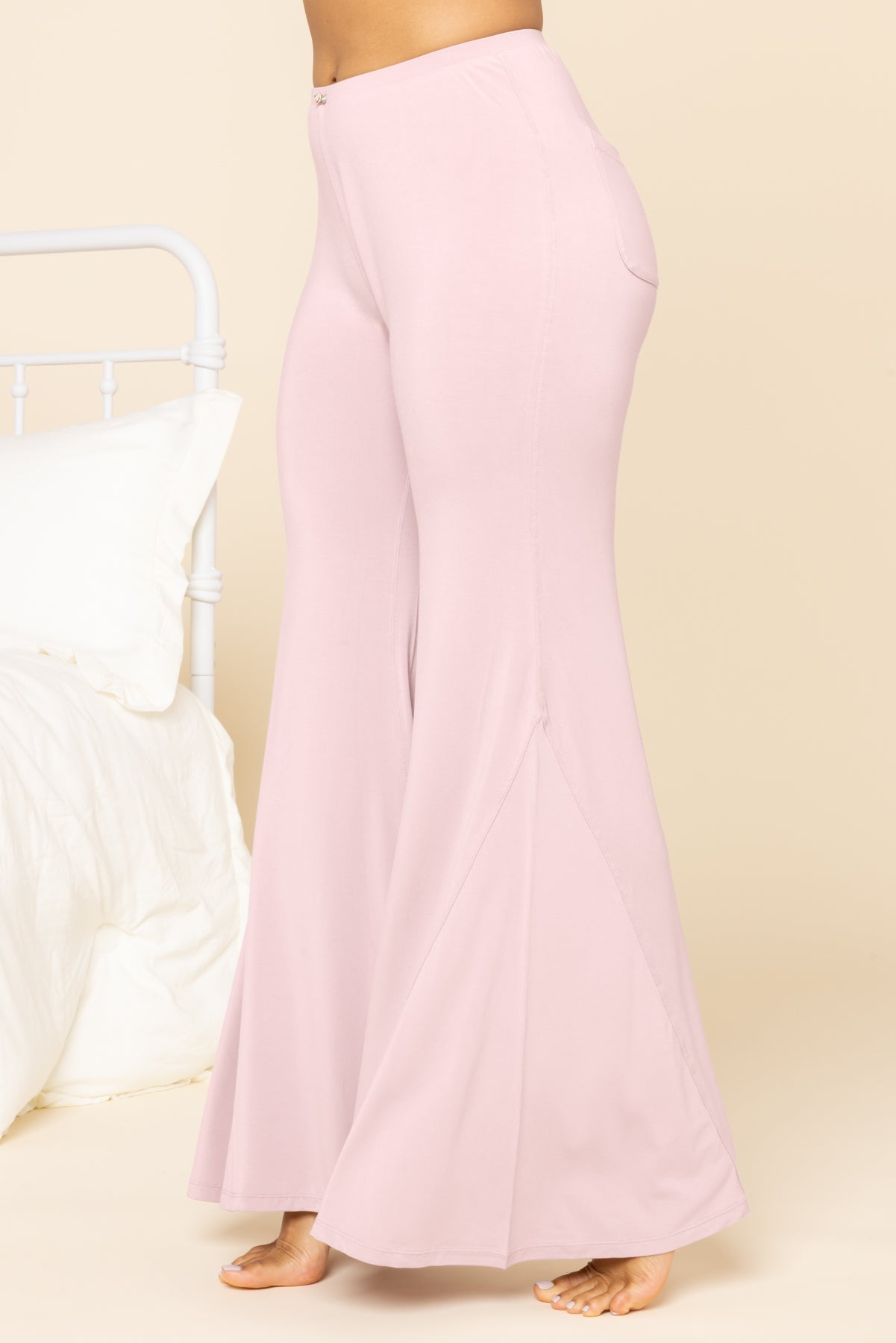 Deep Sleep Bell Bottoms - Pink Dusk