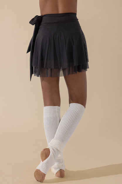 Juliet Wrap Skort - Black