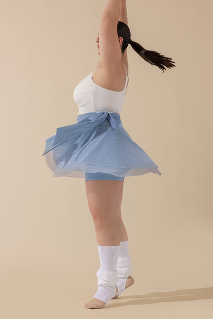 Juliet Wrap Skort - Blue Storm