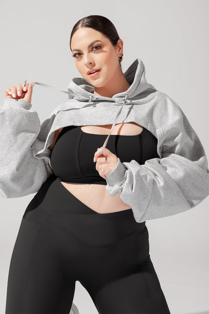 Cloud Shruggie - Heather Grey
