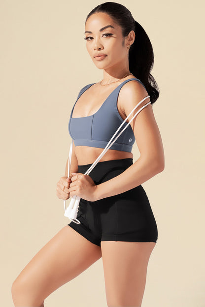 Corset Bra - Blue Mist