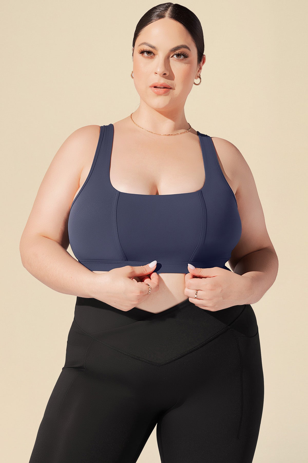 Corset Bra - Navy