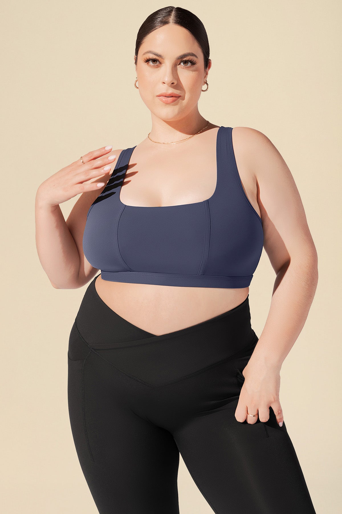 Corset Bra - Navy