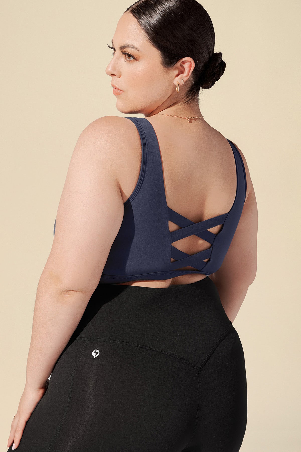 Corset Bra - Navy