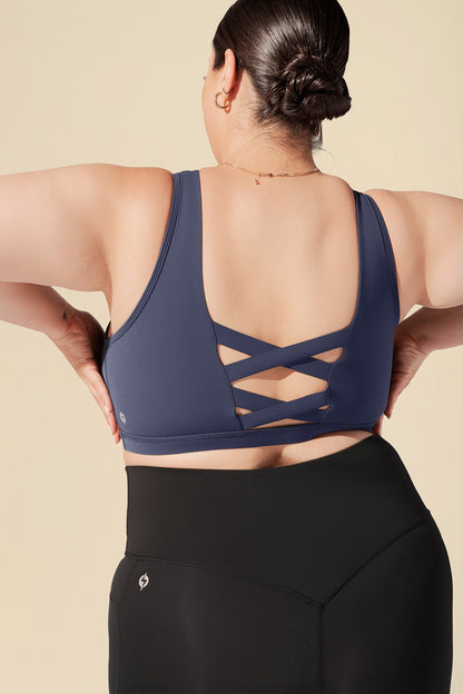 Corset Bra - Navy