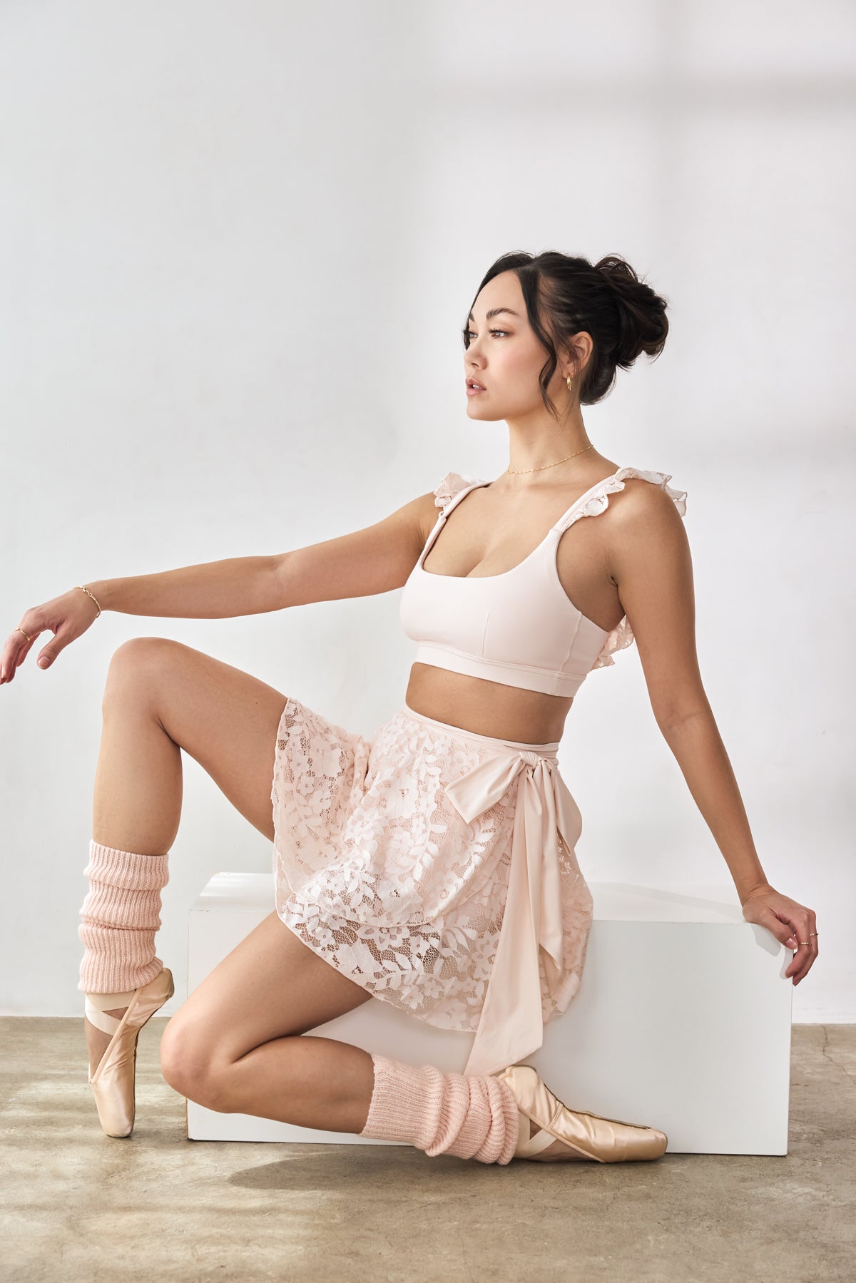 Lace Juliet Skort - Tutu Pink