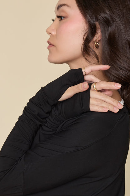 Long Sleeve Supertee™ - Black