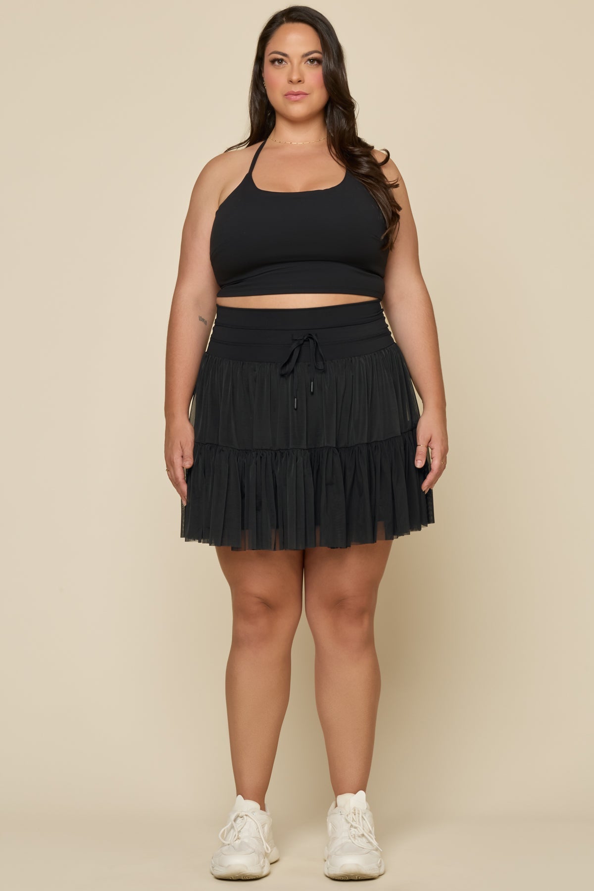 Pirouette Skort (Longer) - Black