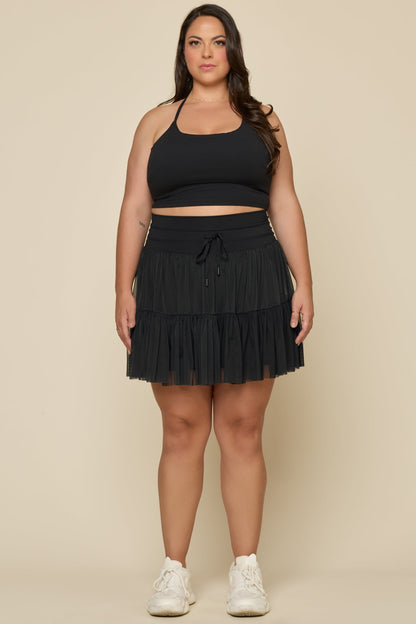 Pirouette Skort (Longer) - Black