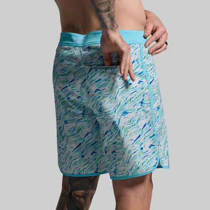 Island Short 8" (Blue Waves)