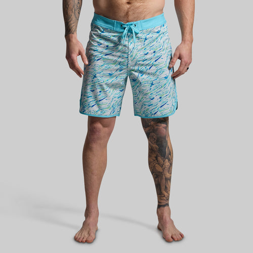 Island Short 8" (Blue Waves)