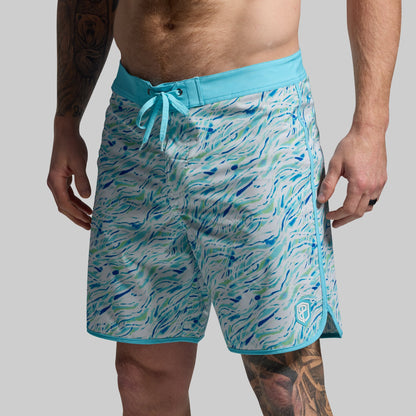 Island Short 8" (Blue Waves)