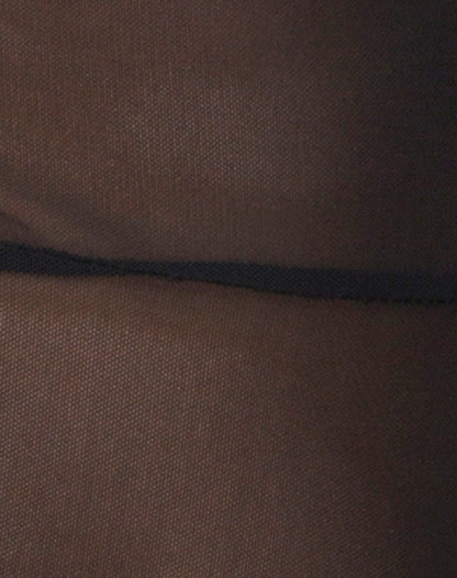 Acro Unitard in Mesh Black