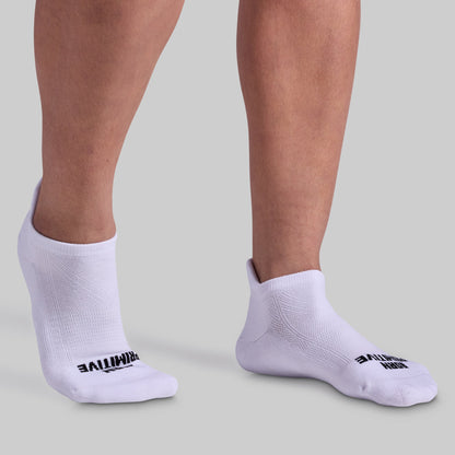 Performance Ankle Sock 2-Pack (Black/White)
