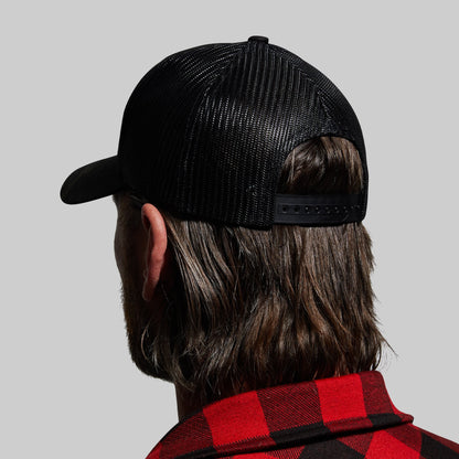 Tactical Trucker Hat (Black Multicam)