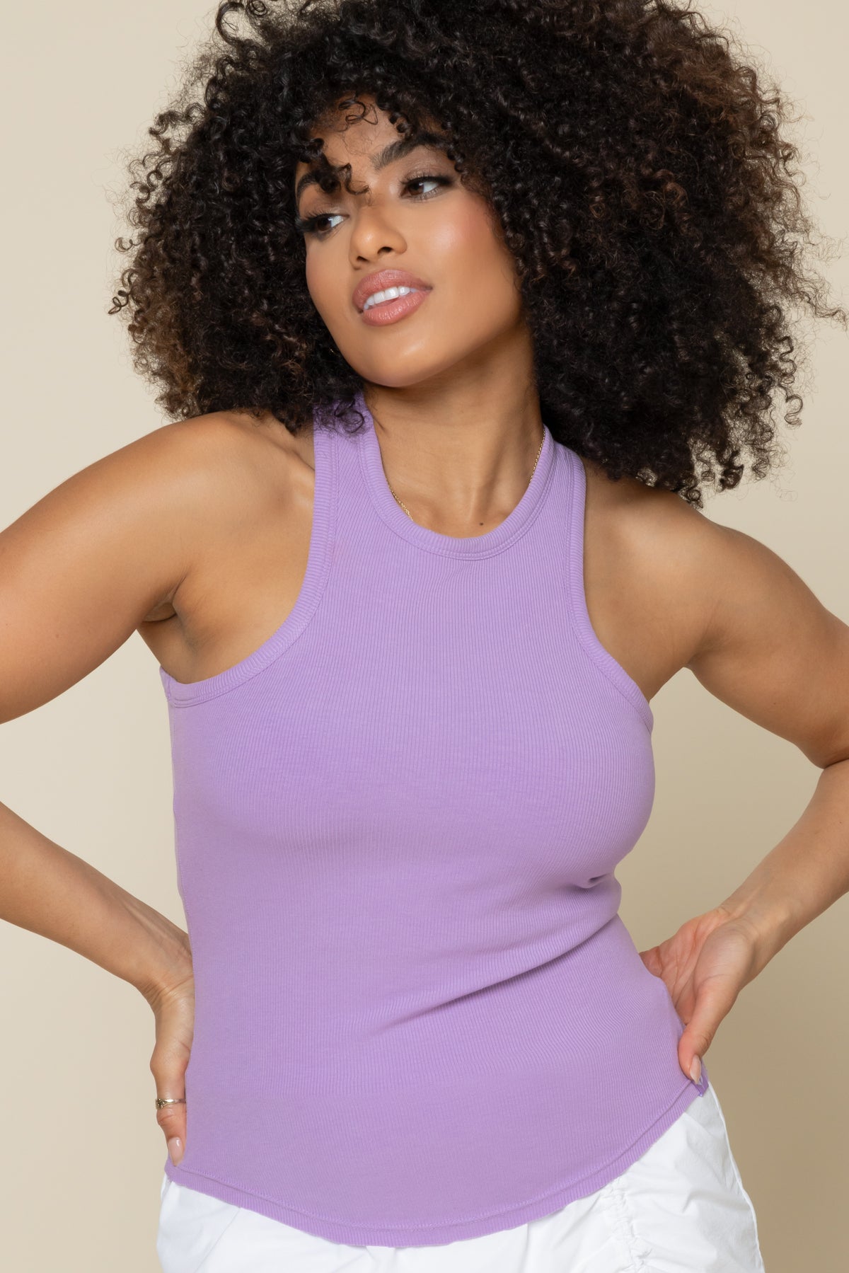 Not Your Typical Tank (Built-in Bra) - Mystic Purple