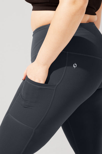 Supersculpt™ Legging with Pockets - Smoky Grey