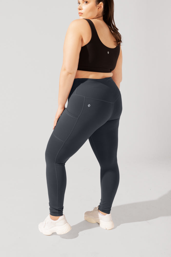Supersculpt™ Legging with Pockets - Smoky Grey