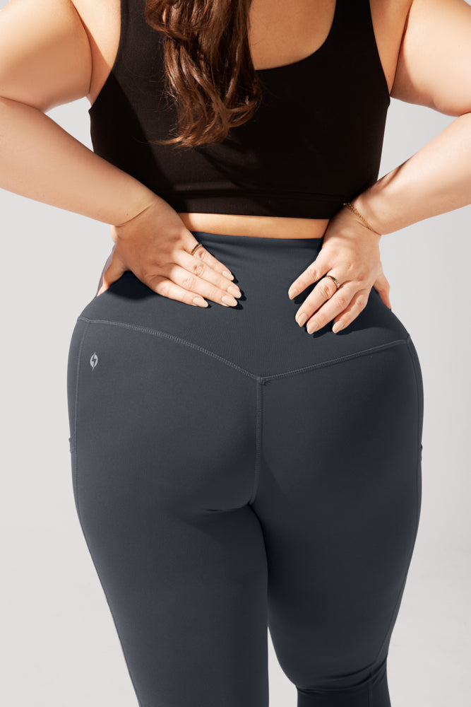 Supersculpt™ Legging with Pockets - Smoky Grey