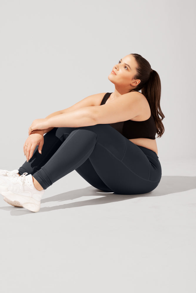 Supersculpt™ Legging with Pockets - Smoky Grey