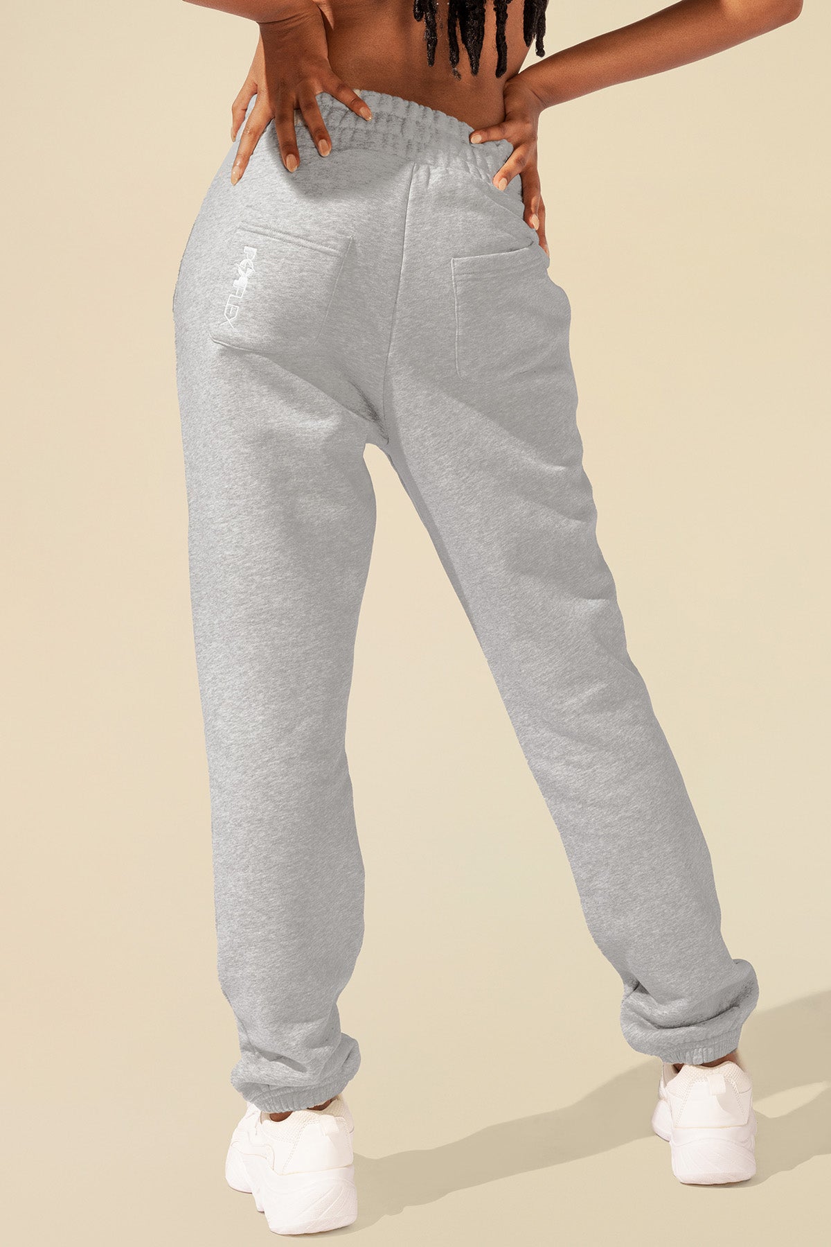 Cloud Rollover Sweatpant - Heather Grey