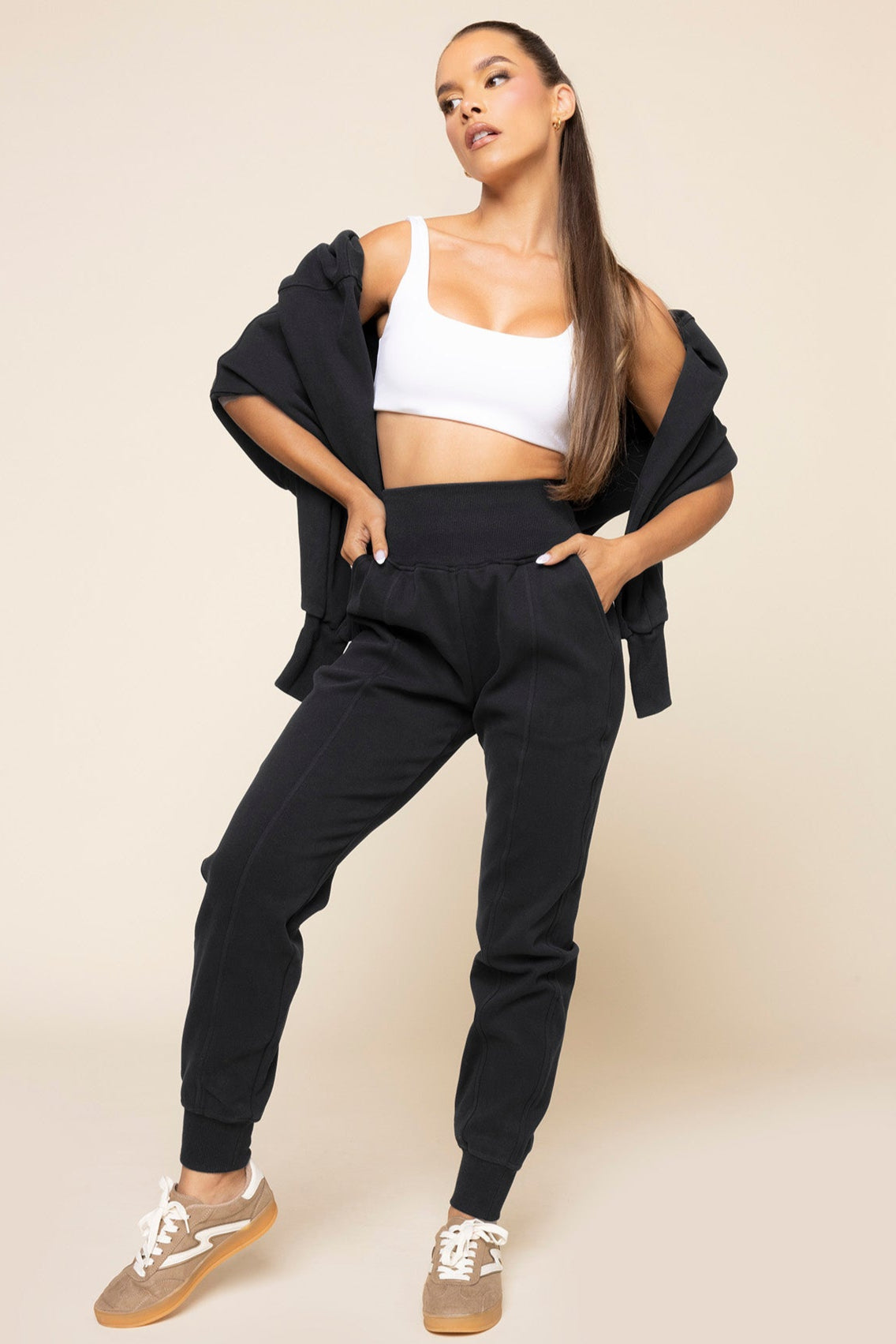 Ooey Gooey Jogger - Black