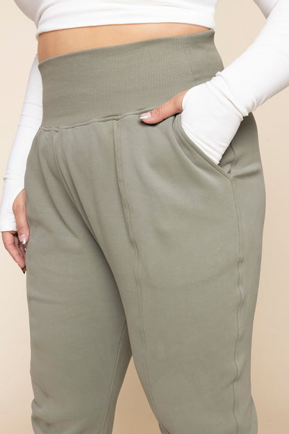 Ooey Gooey Jogger - Light Sage