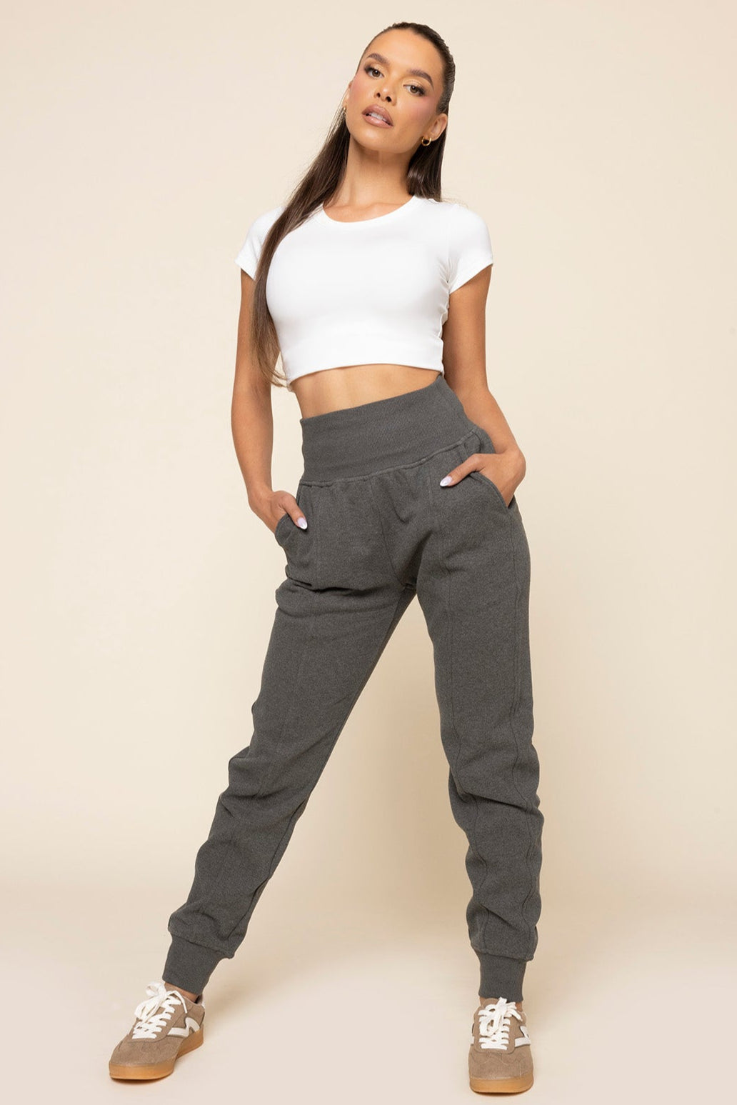Ooey Gooey Jogger - Charcoal Heather
