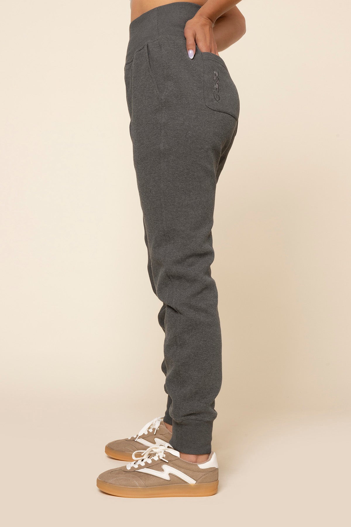 Ooey Gooey Jogger - Charcoal Heather