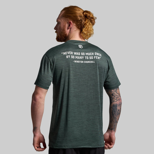 BDF Churchill Athleisure Tee (Evergreen)
