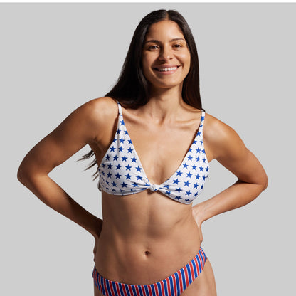Solstice Bikini Top (Stars)