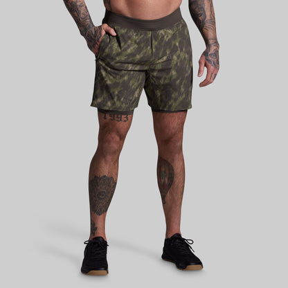 Versatile Short w/ Compression 7" (Haze)