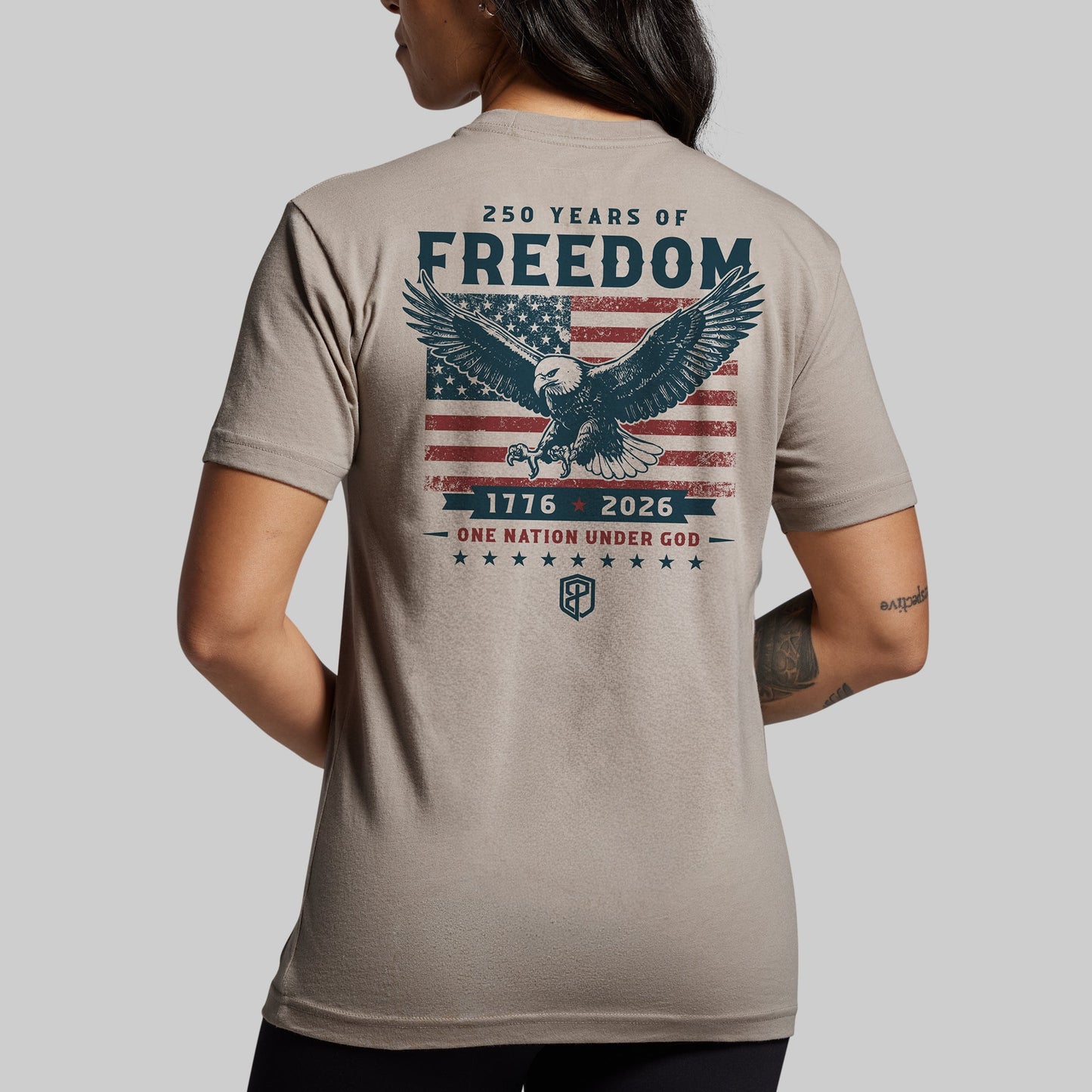 250 Years of Freedom Tee (Sandstone)