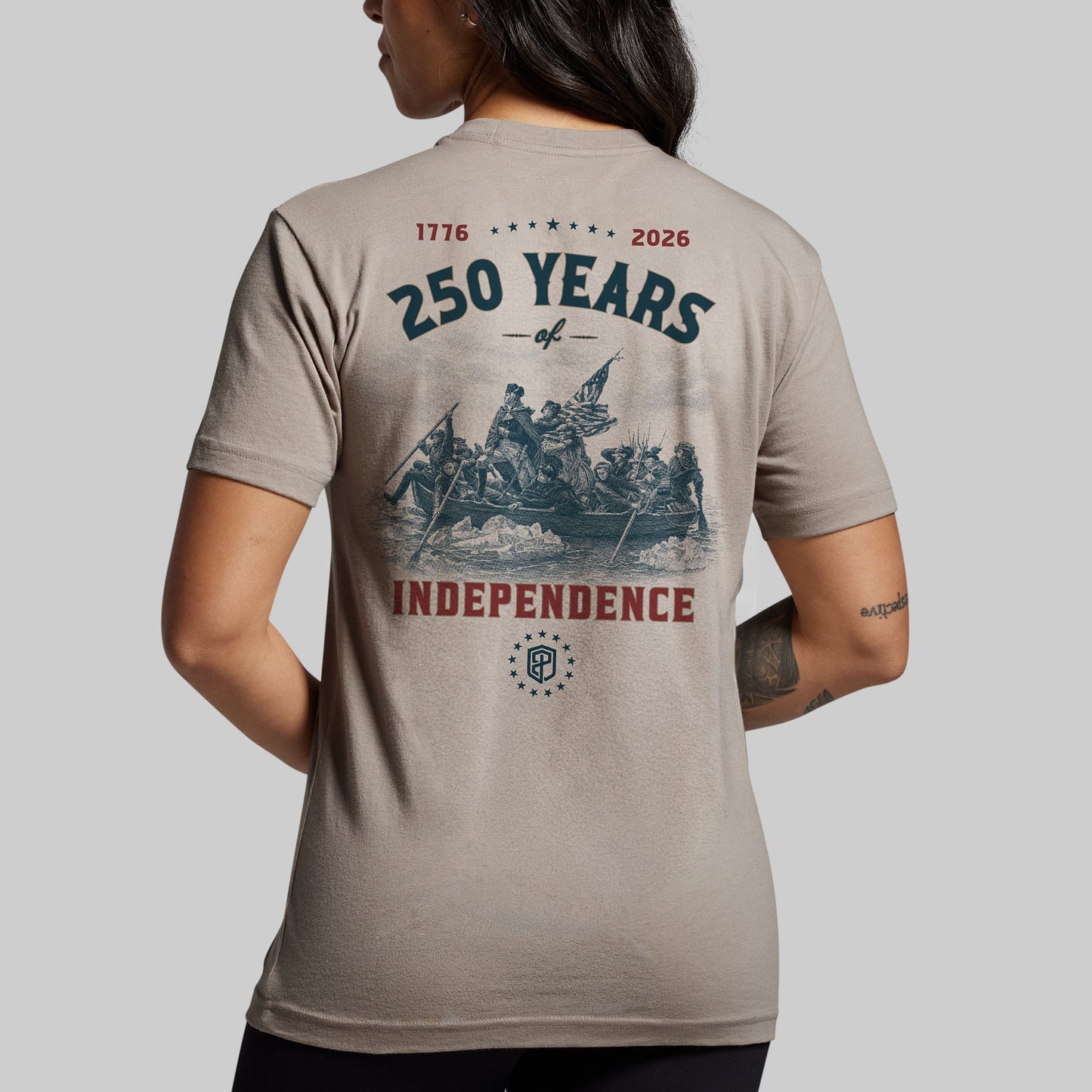 Fortune Favors the Bold Tee (Sandstone)