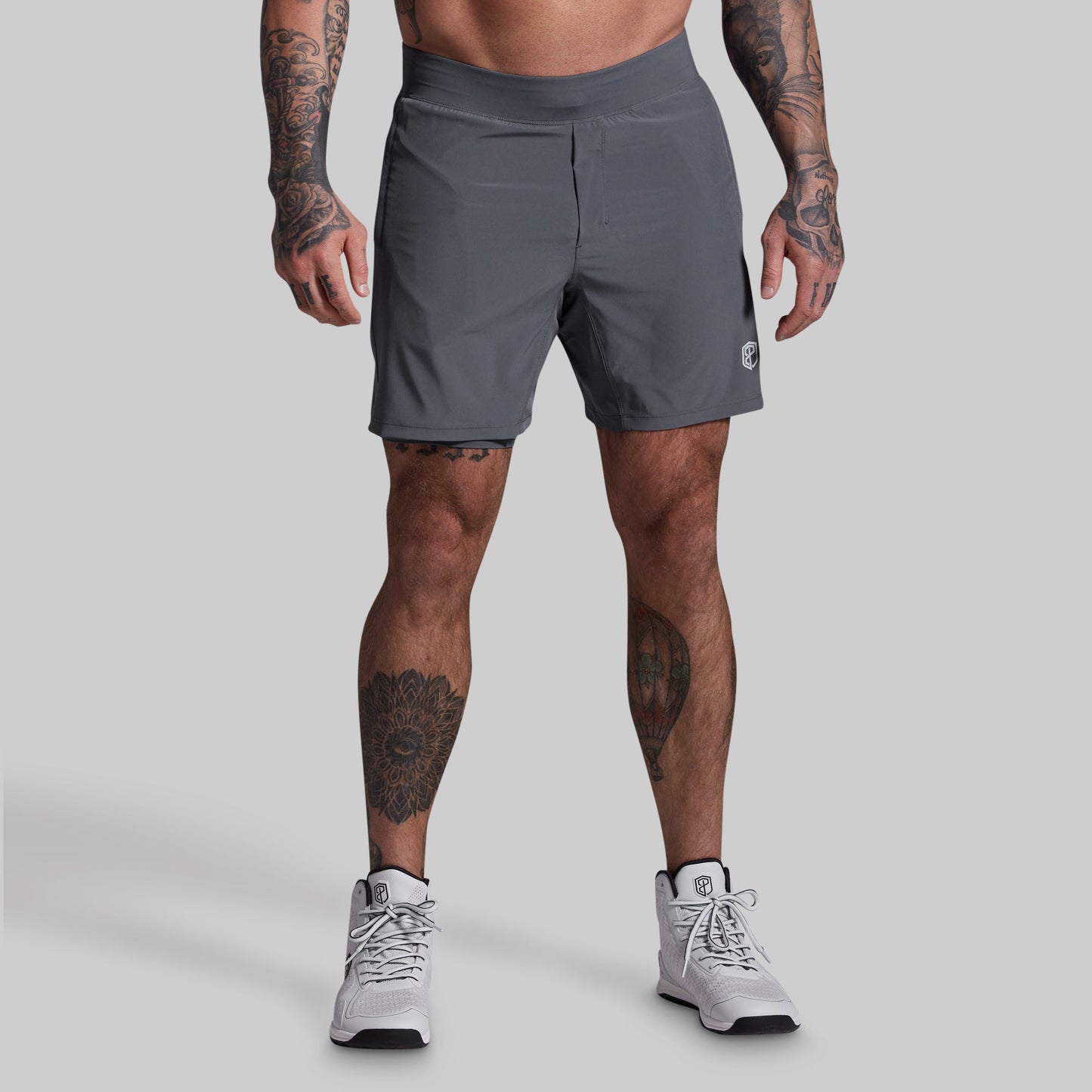 Versatile Short w/ Compression 7" (Basalt)
