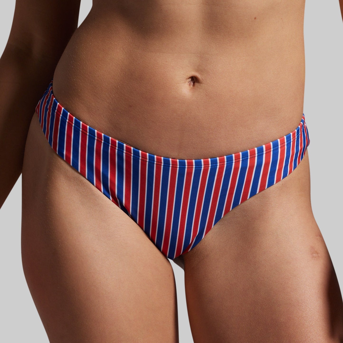 Sun Seeker Cheeky Thong Set (Stripes)