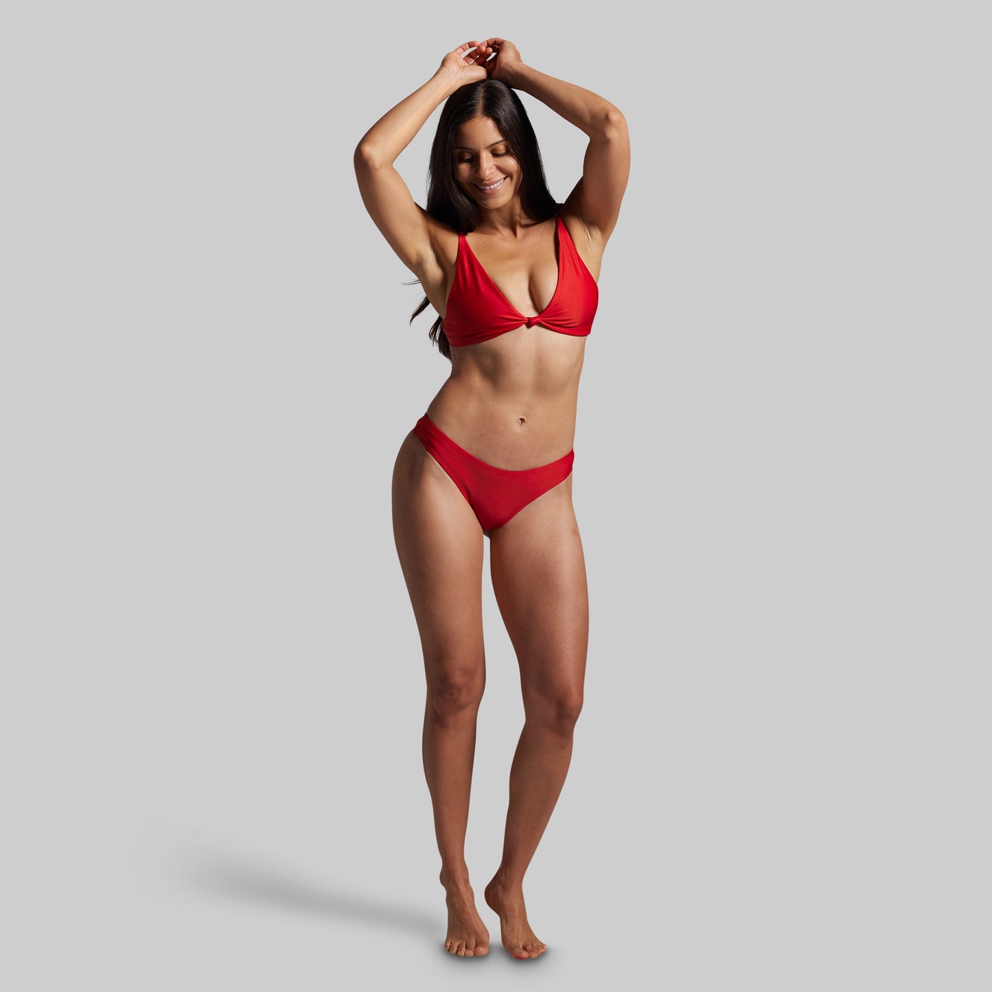 Sun Seeker Cheeky Thong (Bright Red)