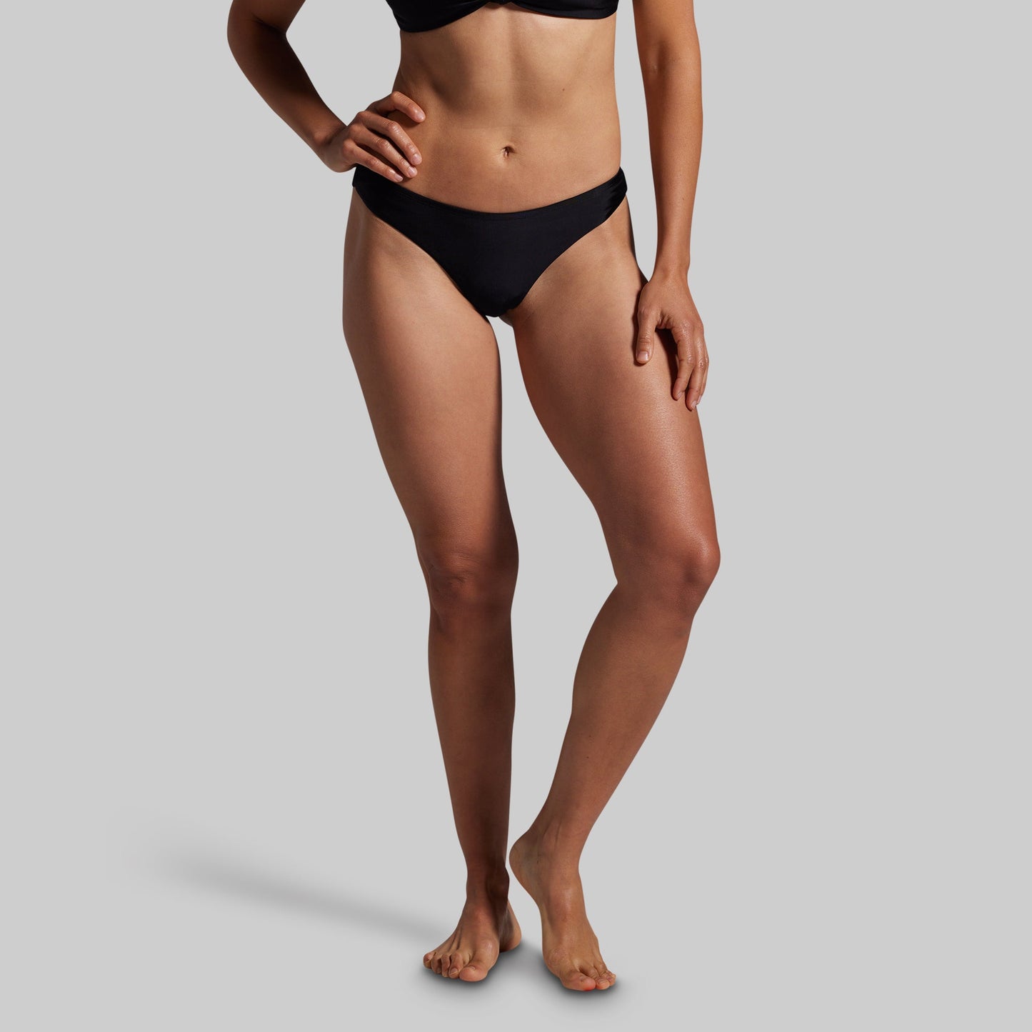 Sun Seeker Cheeky Thong (Black)