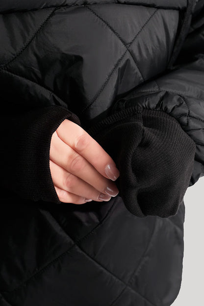 Pillow Packable Puffer Jacket - Black