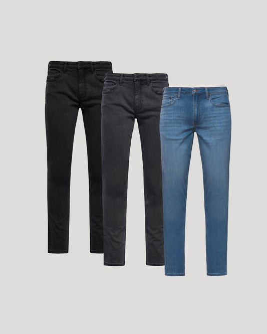 Slim Comfort Stretch Jeans 3-Pack
