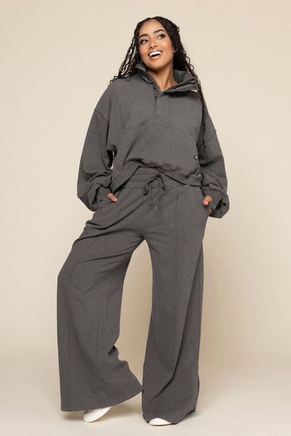 Perfect Plane Pants - Charcoal Heather